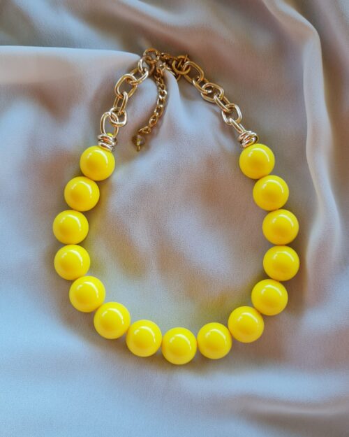 Collana Amalia gialla