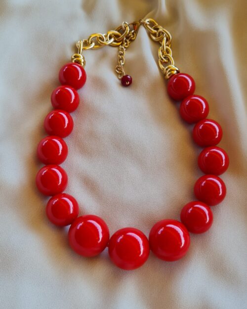 Collana Frida rossa