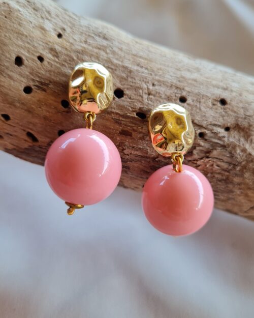 Orecchini Frida rosa