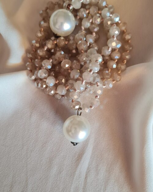 Collana Aria beige