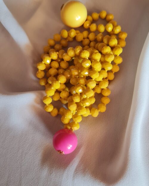 Collana gialla Aria