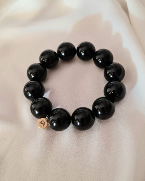 Bracciale elastico Amalia nero