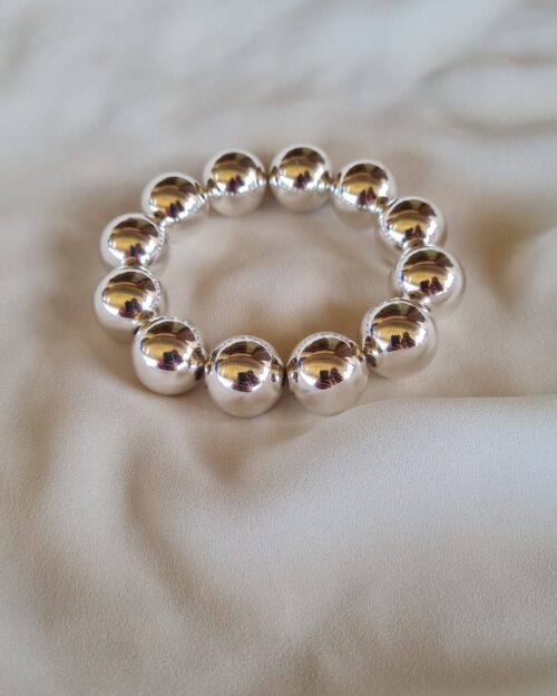 Bracciale elastico Amalia argento