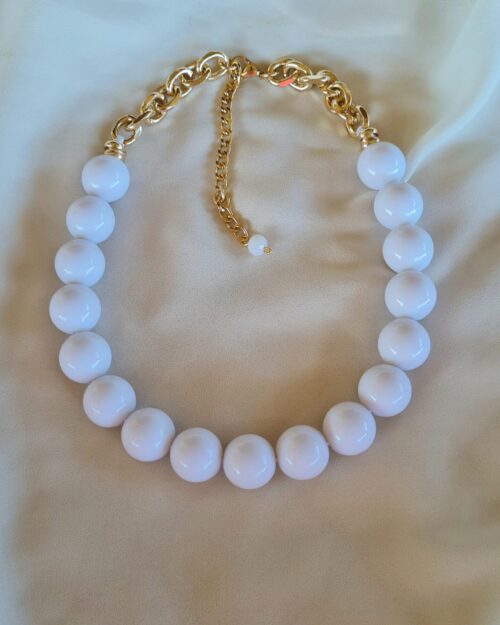 Collana Amalia bianca