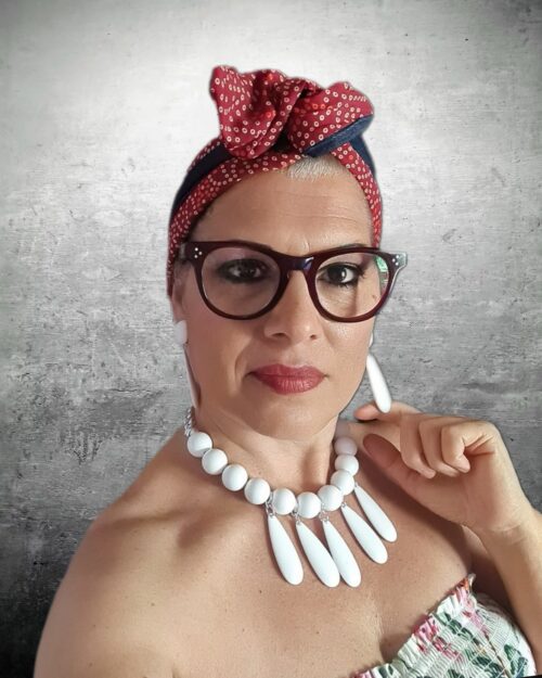 Collana bianca Kenya