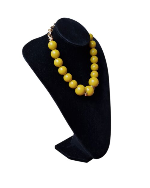 Collana Frida giallo olio