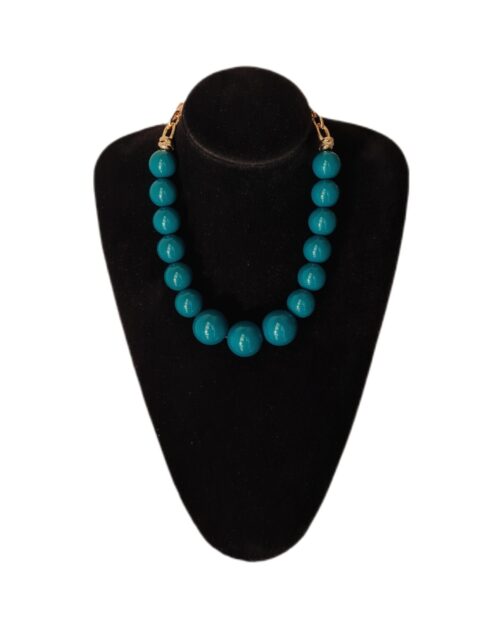 Collana Frida verde petrolio